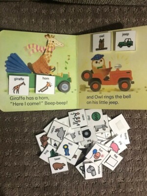 Special Needs / Autism Adapted Interactive Book - Ready, Steady, Go (Brimax)