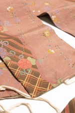 Vintage Floral Butterfly Tsuke Obi 148