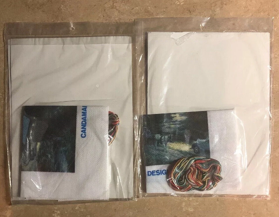 2 Candamar Thomas Kinkade Country Memories Otoño Punto de Cruz Kit 50962 10 x 8. Foto 2 de 4