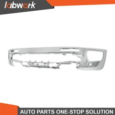 Labwork Steel Front Bumper For 2019-2023 Ford Ranger Chrome With Sensors Holes