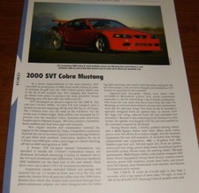 2000 Mustang Svt Cobra R Specs Info Photo 99 5.4 T56 00 1999 Supercharger 2000 Mustang Svt Cobra R Specs Info Photo 99 5.4 T56 00 1999 Supercharger