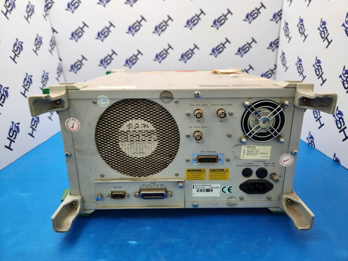 Anritsu MP1570A Sonet / SDH / PDH / ATM Analyzer MP0121A Anritsu MP1570A Sonet / SDH / PDH / ATM Analyzer MP0121A