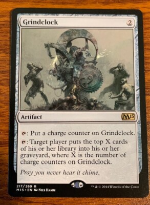 2014 MTG Magic the Gathering Core Set 2015 Grindclock #217/269
