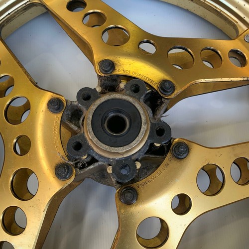 Honda Interceptor VF750F VF750 1983 Front wheel rim 16x2.5 44650-MB2-670 - Picture 5 of 10