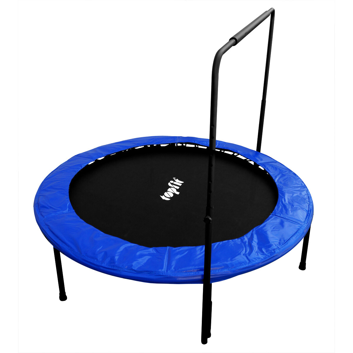 Trampolín Fitness con barra de sujeción ajustable en altura Ø 140 cm