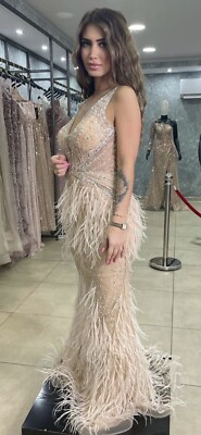 Abendkleid Kleid Damenkleid Bensu Couture Gr 38 Neu