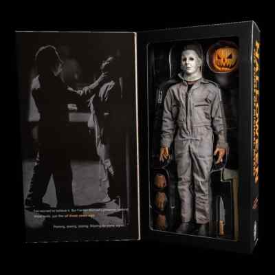 Trick Or Treat Studios Michael Myers 1:6 Scale Figure - Halloween 6 Collectible With Light-Up Pumpkin
