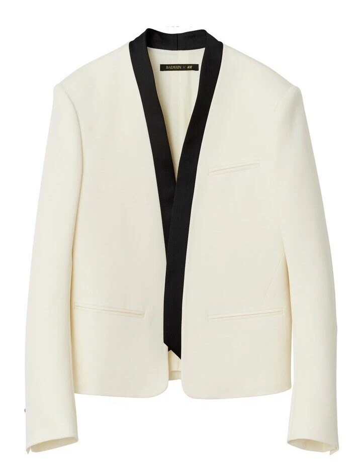 White top blazer h&m