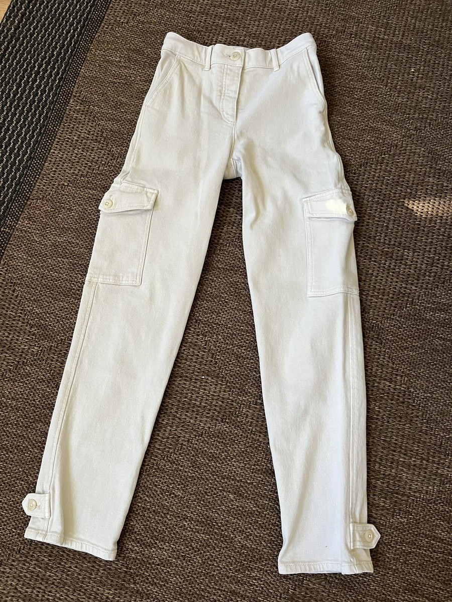 ARITZIA WILFRED FREE NEW! Cream MODERN CARGO High Rise