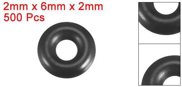 7mm ID X 4mm C/S Viton FKM FPM O Ring. Choose - Foto 5