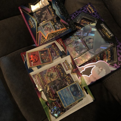 Pokémon Trading card Game Champion’s Path Collection Variety Lot 4 Shining Fate eBay
