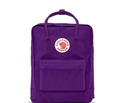kanken purple backpack