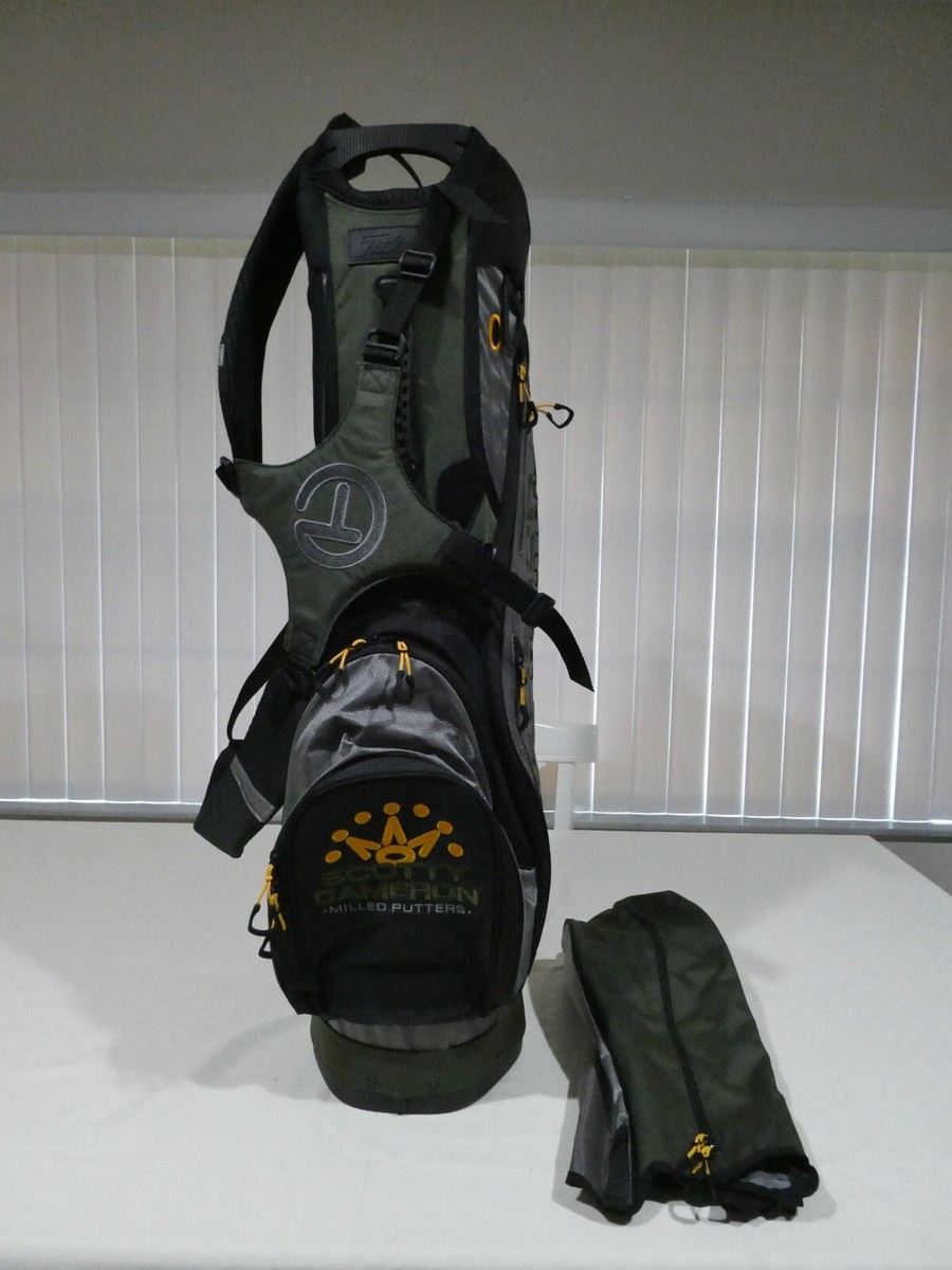 2020 NEW Scotty Cameron Pathfinder Gray Green Carry Bag Golf