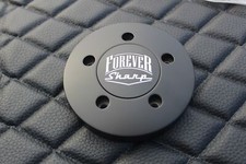 5-hole Black Horn Button For 18 Big Rig Aftermarket Steering Wheels With Logo