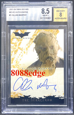 2005 TOPPS BATMAN BEGINS AUTO: CILLIAN MURPHY 