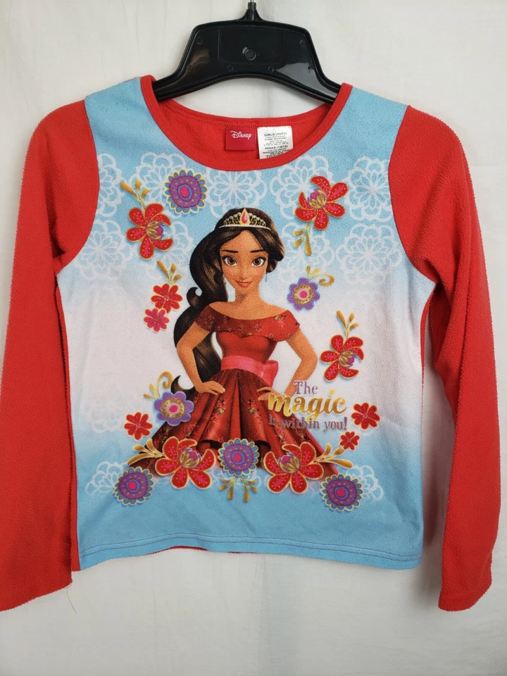 Lote de 2 Juegos de Pijamas Disney Elena de Avalon y La Película Emoji Talla 10-12 Foto 2 de 4