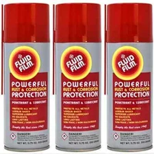 3 Pack of Fluid Film Fluid Film AS11 Rust & Corrosion Preventive & Lubricant