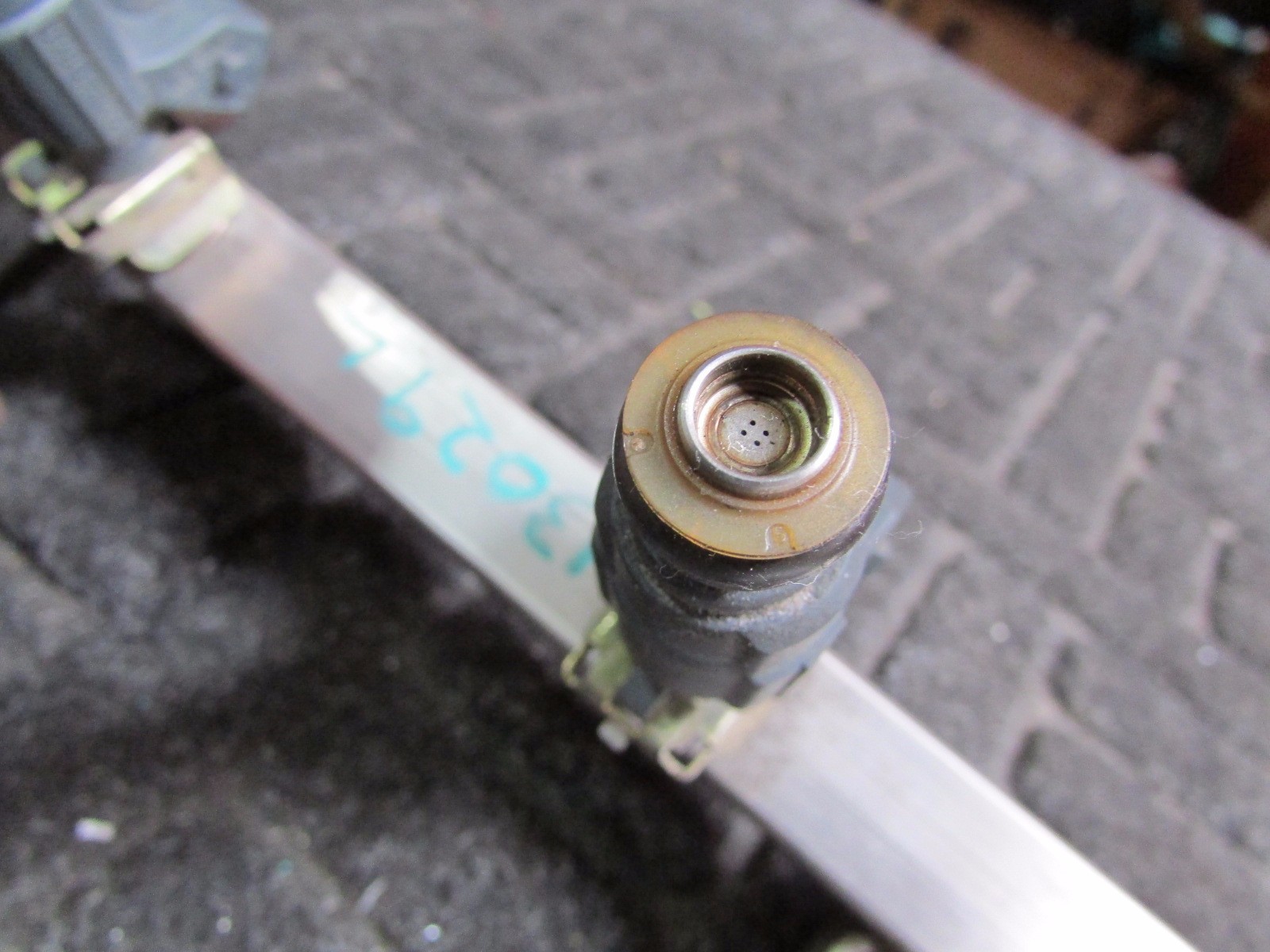 Ferrari 360, LH, Left Fuel Rail With Injectors, P/N 178494, Used