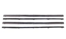 NEW 4-PC Door Beltline Molding Set / For 72-73 Dodge Window Sweep Inner & Outer