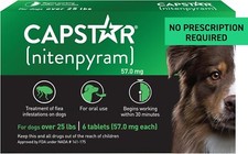 Oral Flea Treatment for Dogs, Fast Acting Tablets Start Killing Fleas in 30 Min
