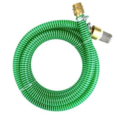 VALEKNA Ansauggarnitur 1 Zoll Rückschlagventil Saugschlauch Sauggarnitur Pumpe Schlauch