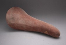 Sella Iscaselle / rossa / scamosciata / anni '80 / 356 g / camoscio rosso