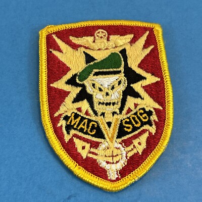 VIETNAM WAR US ARMY PATCH MAC V SOG SPECIAL FORCES SHELL VIETNAM WAR US ARMY PATCH MAC V SOG SPECIAL FORCES SHELL