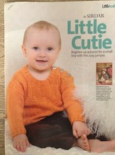 Knitting pattern BOY?S JUMPER (classic style with button band, eases over heads)