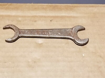 Antique Ford T-1917 Open End Wrench 5¼'' Long ~ Marked ''M'' in Circle ''1'' ''2''