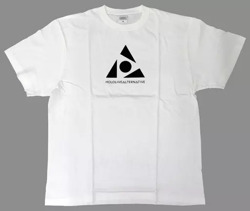 Tshirt HOLOLIVE ALTERNATIVE Logo Tshirt White M size 