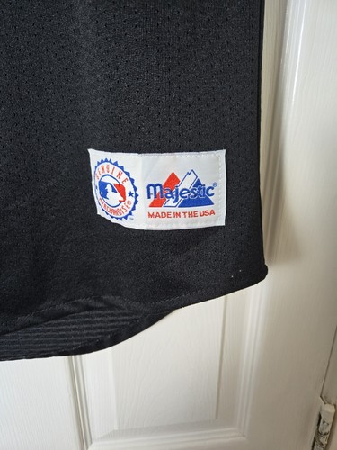 Chemise Vintage Tampa Bay Devil Rays - Taille L, Couleur Noire, Occasion - MLB Baseball