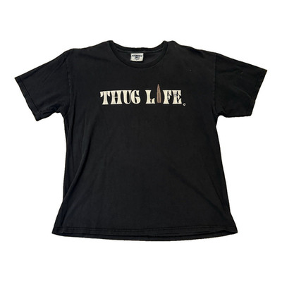 90 s 2Pac 2pacalypse  thug life  promo shirt SIZE XL THIS IS THE ONLY ONE ONLINE