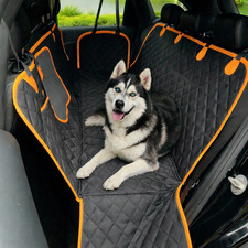 Dog Car Seat Cover for Back Seat, Waterproof Seat Protector Scratchproof ,Black