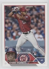 2023 Topps Series 2 Advanced Stats Back /300 Stone Garrett #498 0qc1