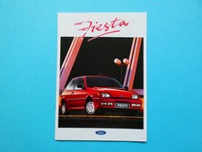 Prospekt / Katalog / Broschüre - Ford Fiesta - C, CLX, S und XR2i - 06/91
