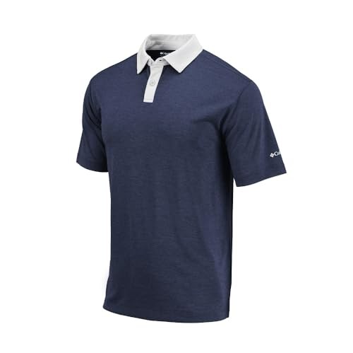 Рубашка-поло Columbia Mens Golf Omni Wick Range 19F21MP Темно-синийБелый XL 6490₽