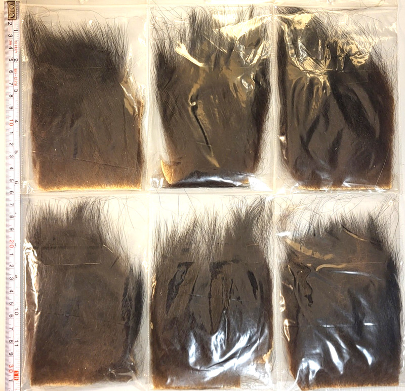 Black Bear Hair, Fly Tying, NR