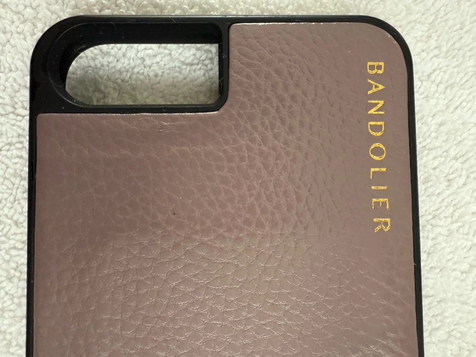 Bandolier iPhone 8/7/6plus case color Iris with silver hardware - Image 2 of 4