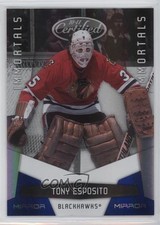 2010-11 Certified Immortals Mirror Blue 49/100 Tony Esposito #165 HOF 0f2