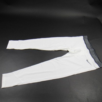 Nike Pro Compression Pants Men's White New with Tags 2XL