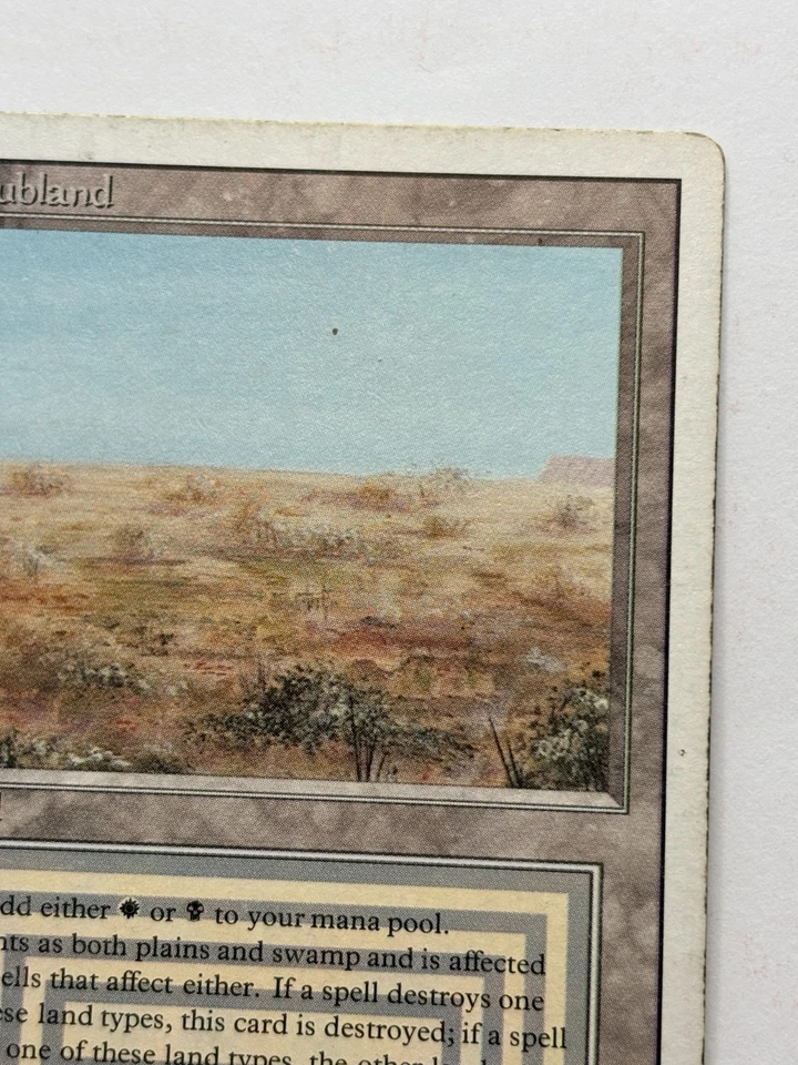Scrubland Revised DMG Reserved List Orzhov Dual Land MTG Magic The Gathering - Image 4 of 4
