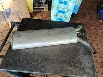 Mercedes W124 Auspuff Endschalldämpfer 4813170 FERRO NH0271 Abgasanlage - Bild 1 von 4