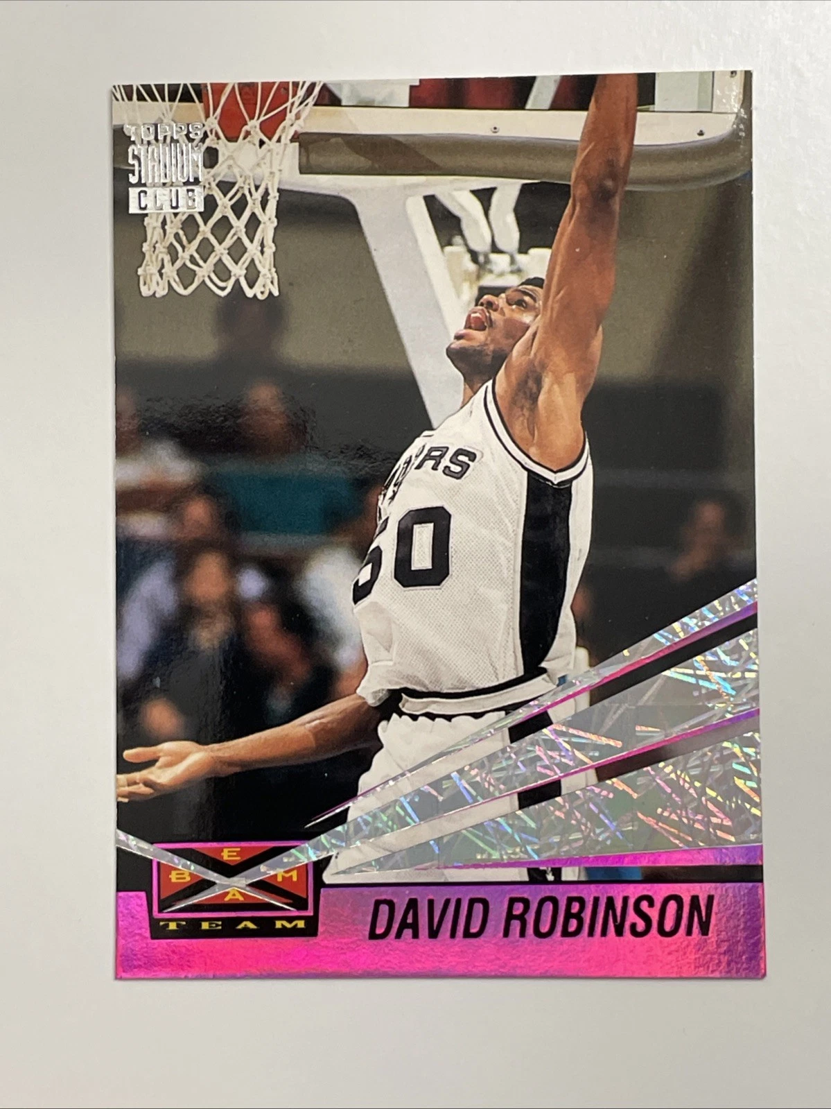 David Robinson trading card