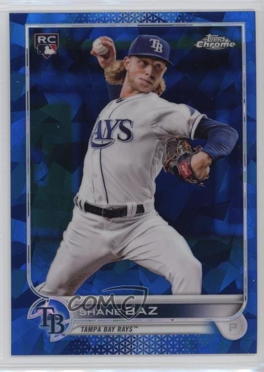 2022 Topps Chrome Sapphire Edition Shane Baz #421 12g7