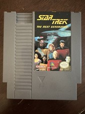 Star Trek TNG The Next Generation Nintendo NES Video Game Pak Cartridge