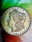 1894 o  Morgan Dollar  AU  ++  clearance start at .99