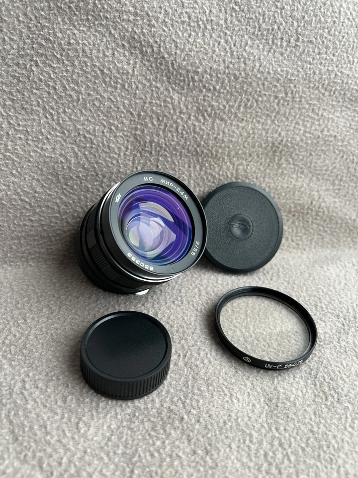 MIR-24M MC 35 mm f2 M42 Ultra Wide Angle lens for Zenit Sony Canon Nikon USSR - Image 2 of 4