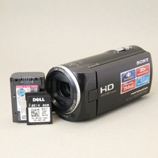 Sony Handycam HDR-CX220 Camcorder 32x Zoom 8.9MP Tested With Battery