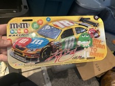 New Kyle Bush Plastic License #18 Nascar M&Ms High DEFINITION Design Thick Surdy