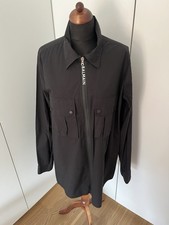 Schwarzes Hemd mit Reisverschluss von Balmain